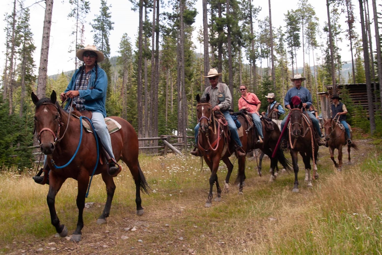 Gentle trail rides from a ranch just 15 minutes from Fernie
