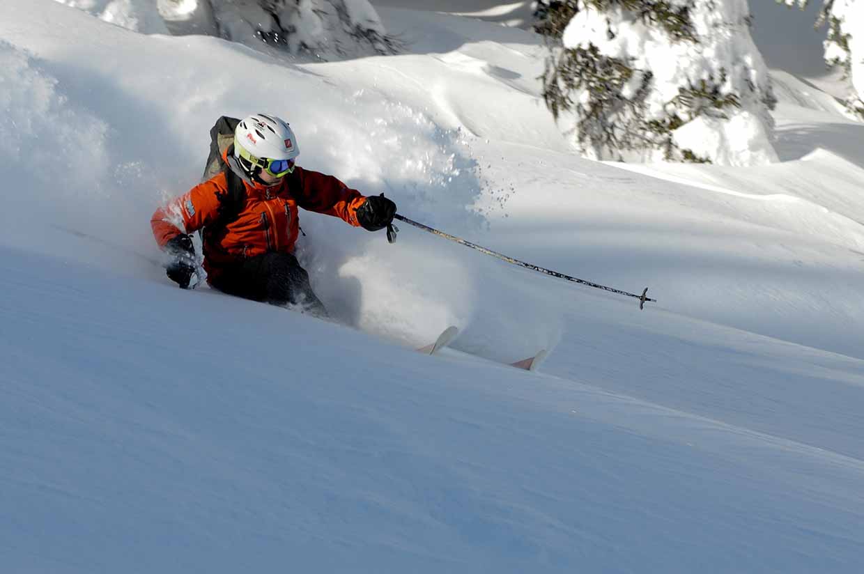 Snowcat skiing with FWA