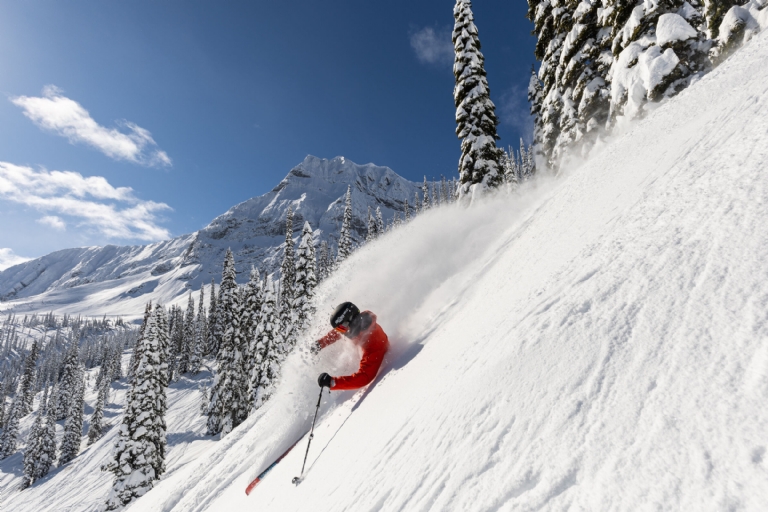 Powder-perfect skiing at Fernie Alpine Resort