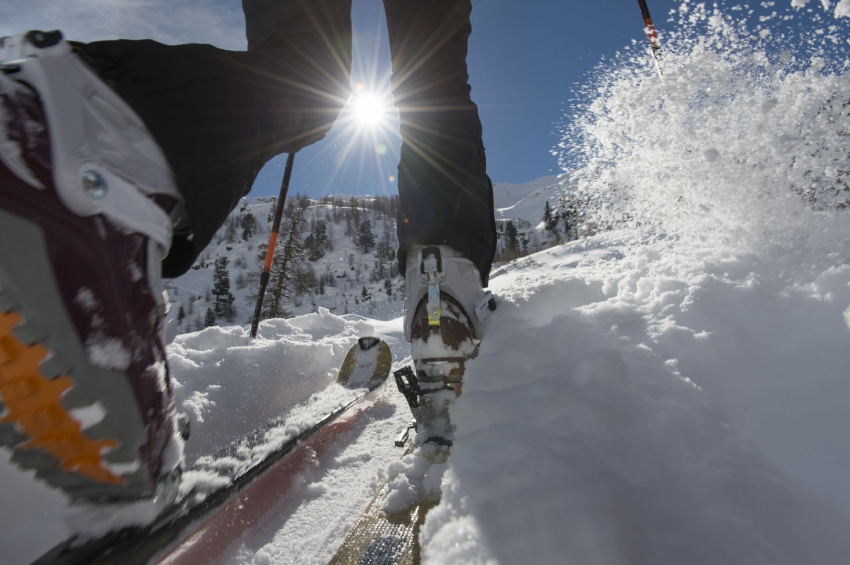 Ski Touring in the Backcountry (iStock Photo)