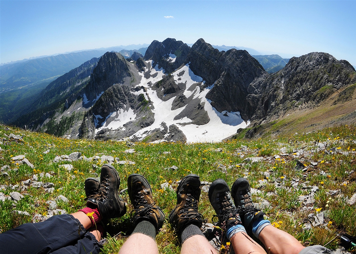 Big White Summit Hike at Island Lake Lodge