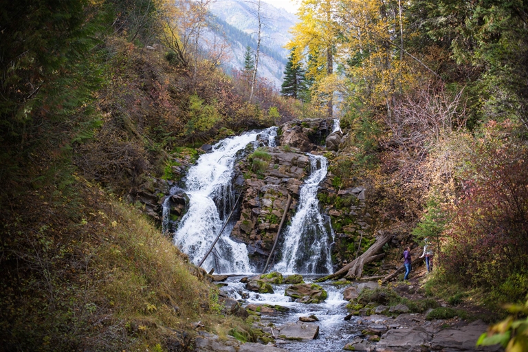Fairy Creek Falls in Autumn