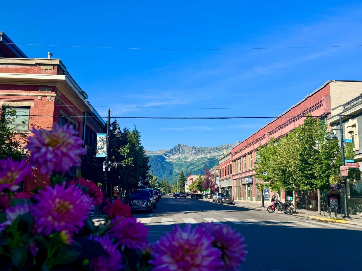 Fernie sky on July 11, 2025 at 8:40 am looking NW