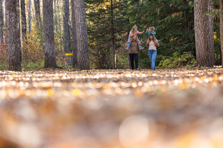 Family time at James White Park