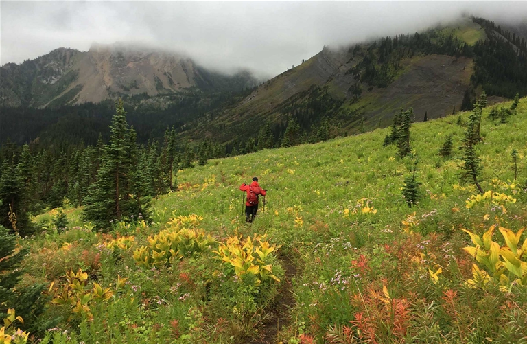 Hiking Heiko's Trail in early September