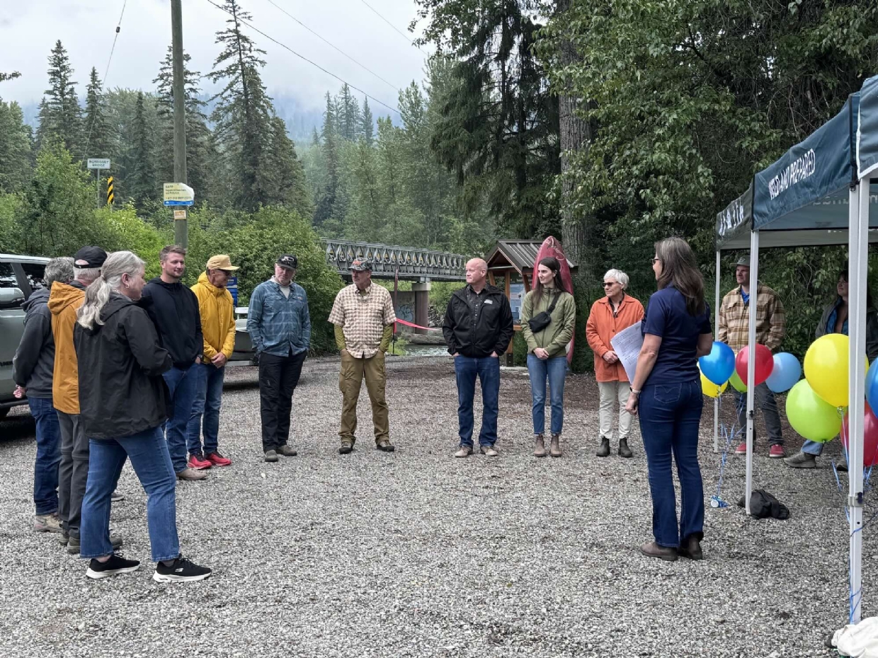 Morrissey Boat Launch - Ribbon-cutting event