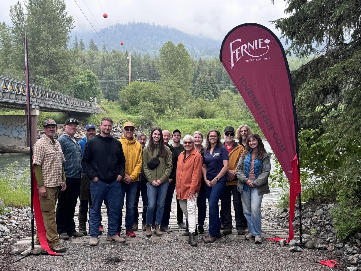 Morrissey Boat Launch - Ribbon-cutting event