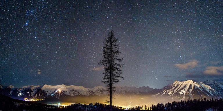 A winter's evening overlooking Fernie. Photo by Matt Kuhn