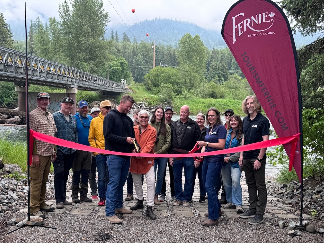 Morrissey Boat Launch - Ribbon-cutting event