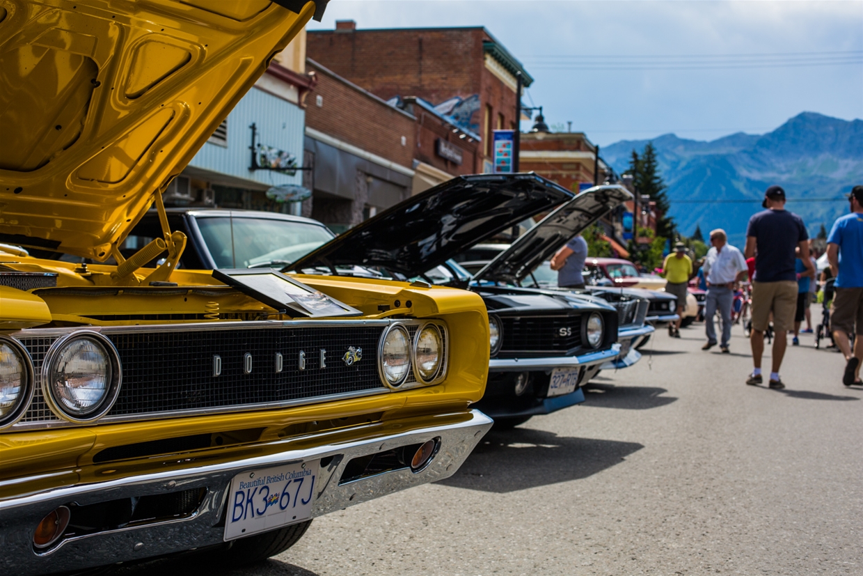 Show N' Shine event in Fernie in August