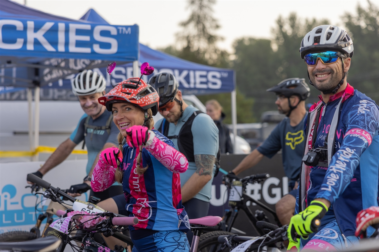 Singletrack 6 - Race start in Fernie, BC