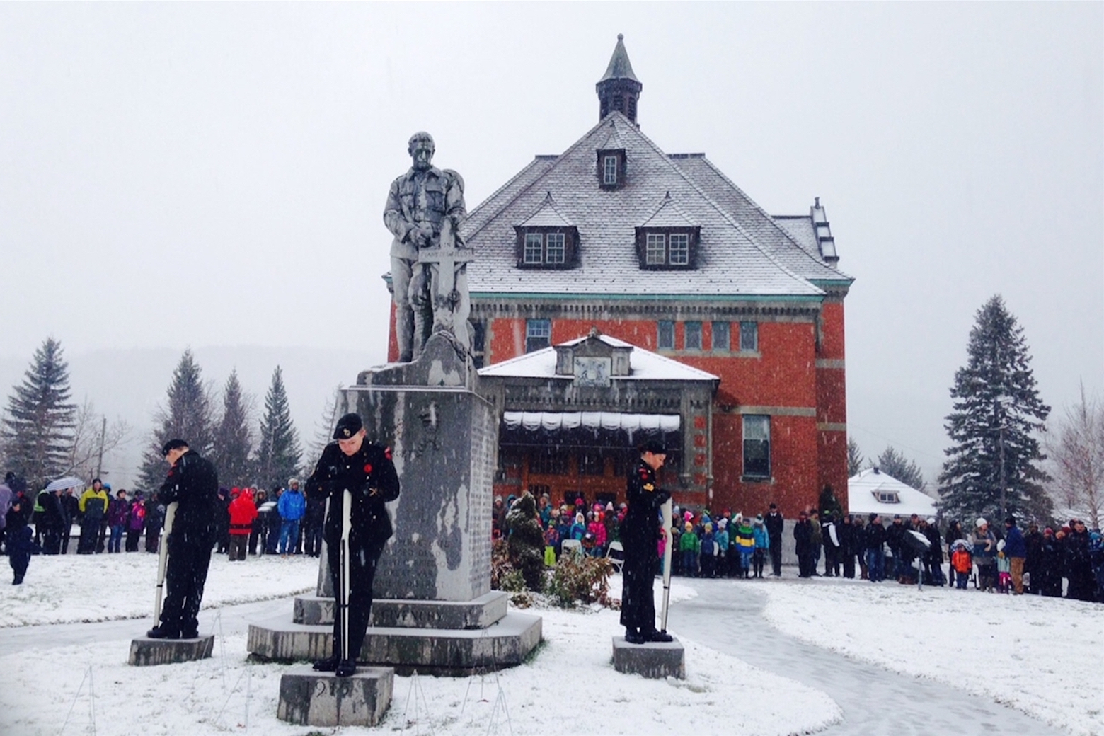 Remembrance Day  in Fernie 