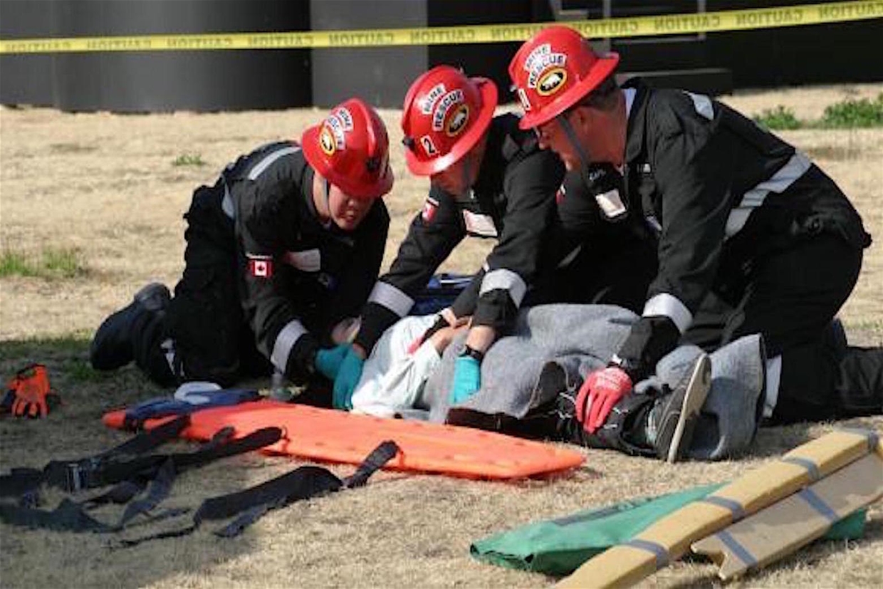 Mine Rescue Competition in Fernie
