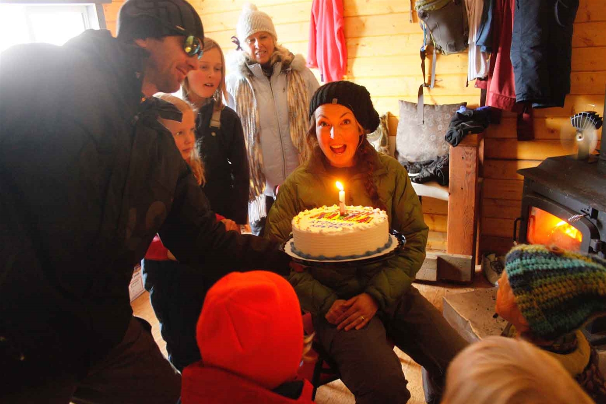 Birthday at Montane Cabin