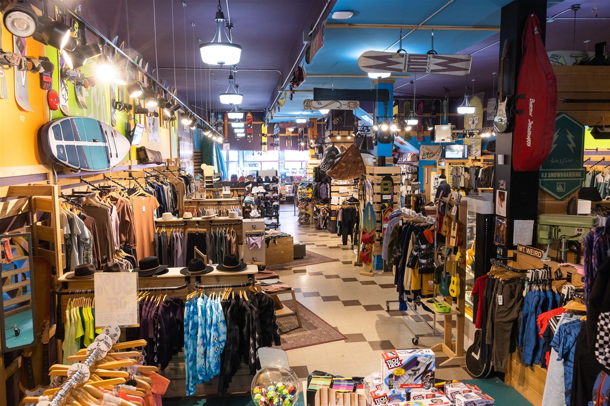 Edge of the World - Summer shop floor