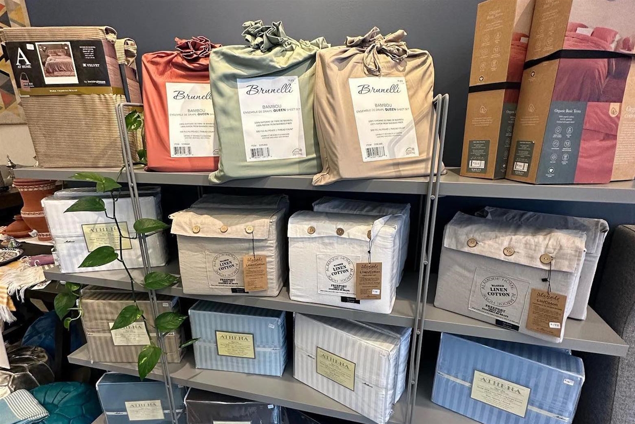 Bedding from Twin Ducks, Century Home Fashions, Surya, Royal Dream, Tempur Pedic and Sealy