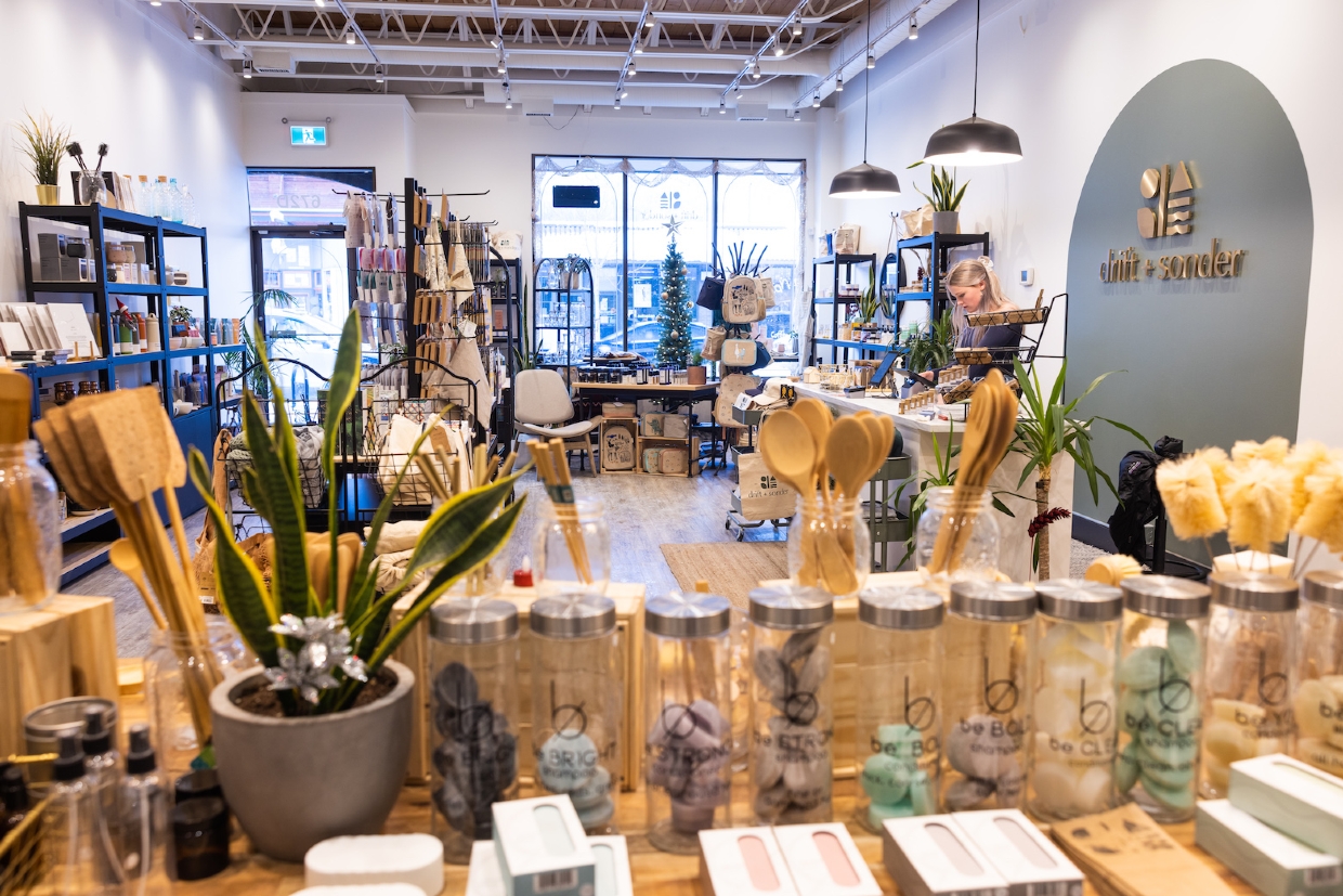 Curated home, lifestyle and refillery products.