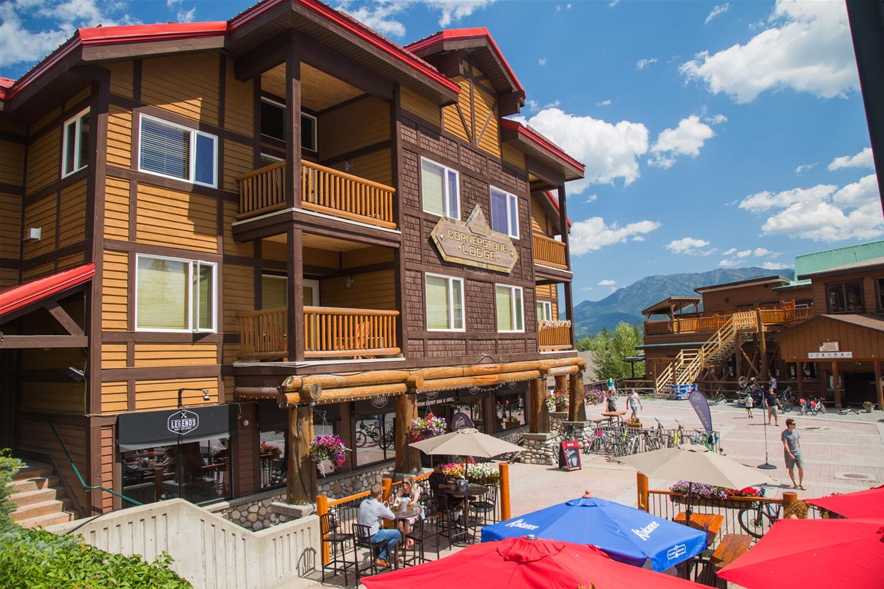 Cornerstone Lodge is right in the heart of the resort