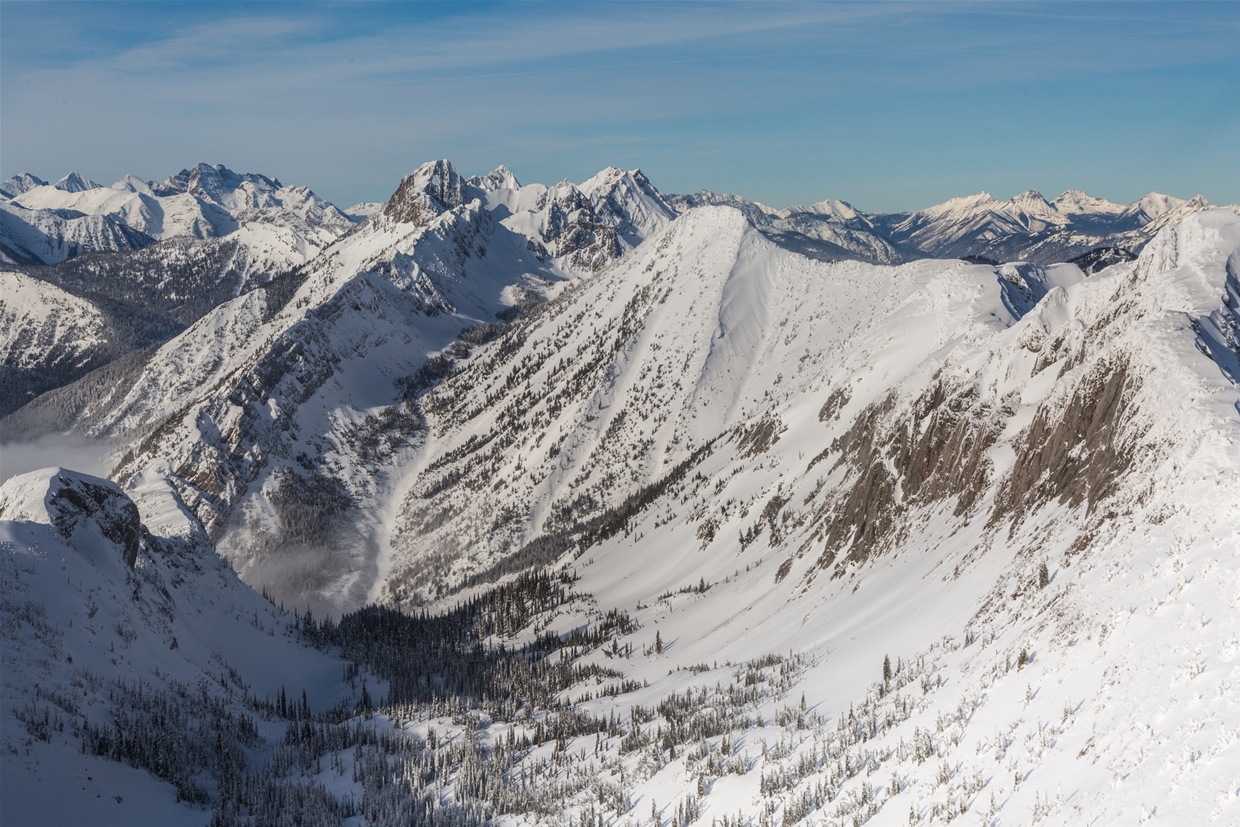 Polaris Bowl Backcounty Access - Easy Street to Thunder Meadows Cabin