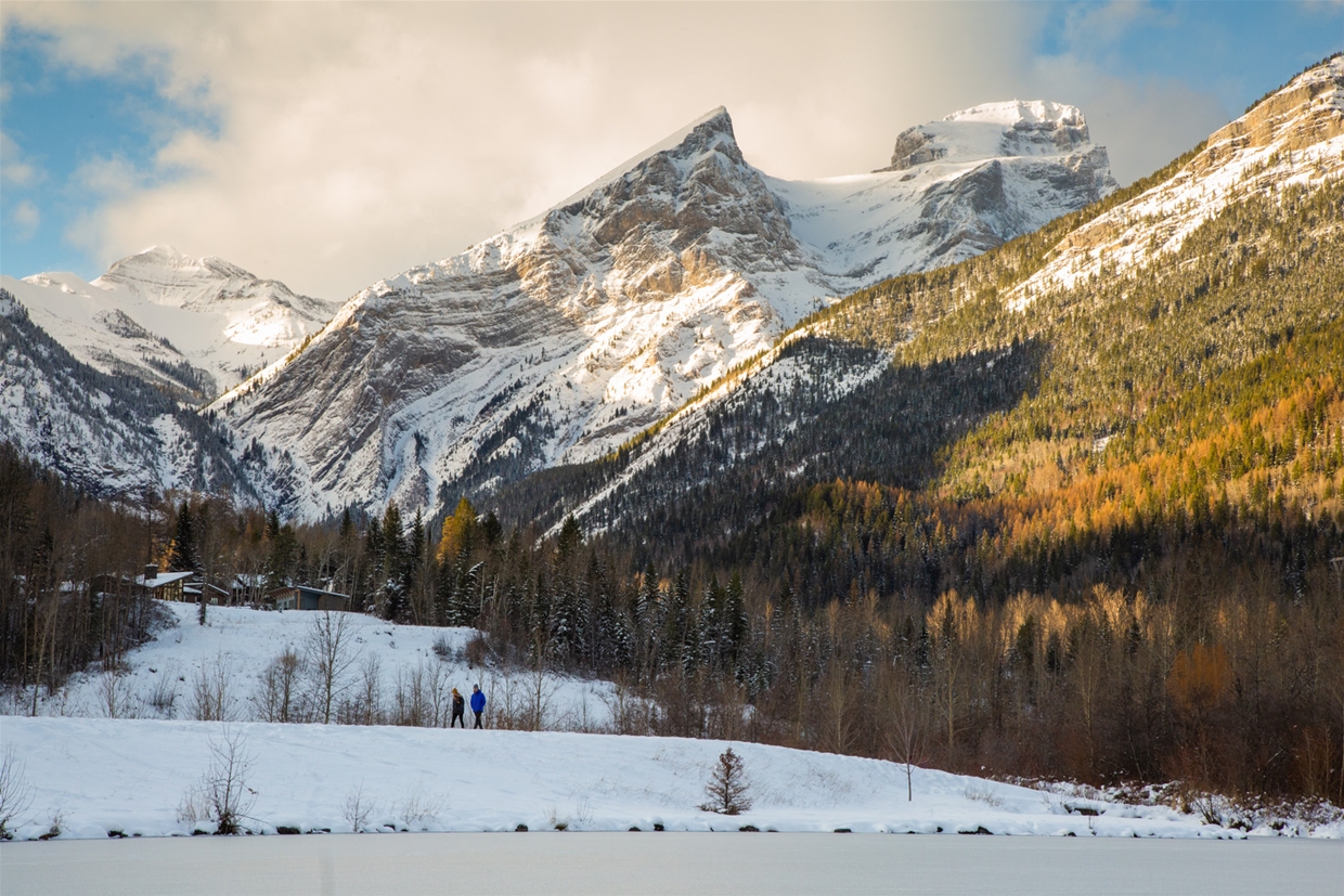 Three Sisters view from Maiden Lake